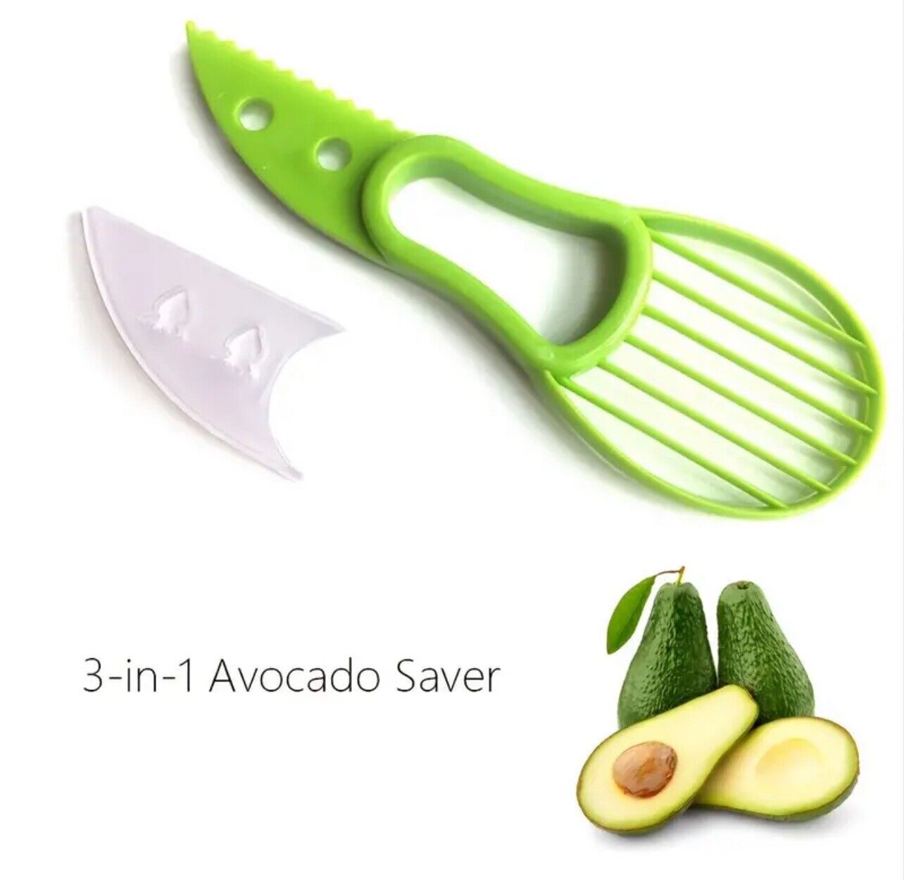 3-in-1 Avocado Slicer, Peel, Core, And Slice Avocados And Other Fruits