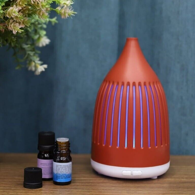 Cool mist ultrasonic aroma diffuser for soothing scents and relaxation.