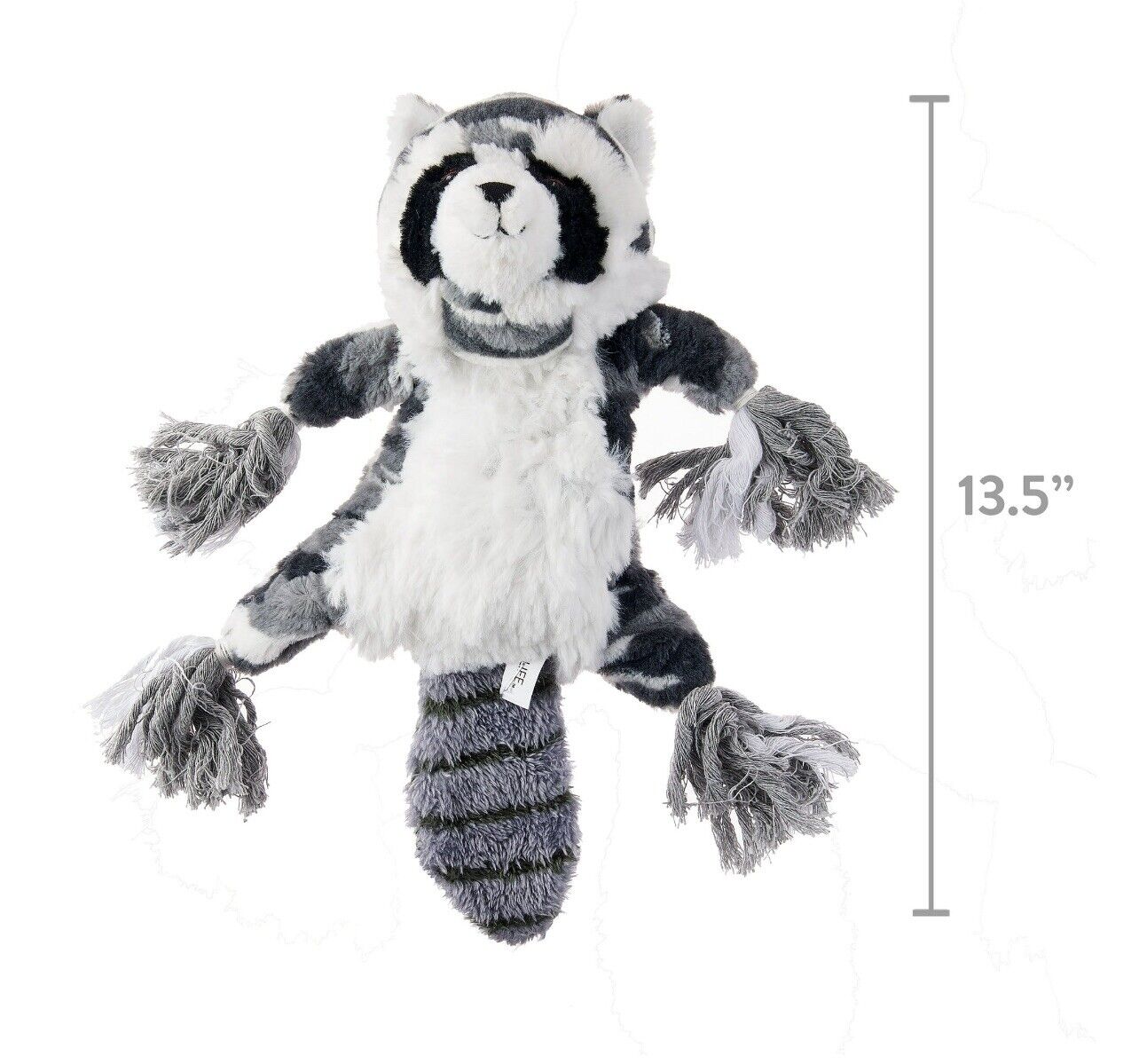 Vibrant Life Fetch Buddy Dog Toy, Raccoon