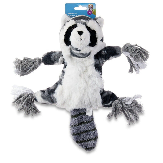 Vibrant Life Fetch Buddy Dog Toy, Raccoon